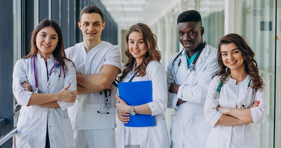Medical staff team