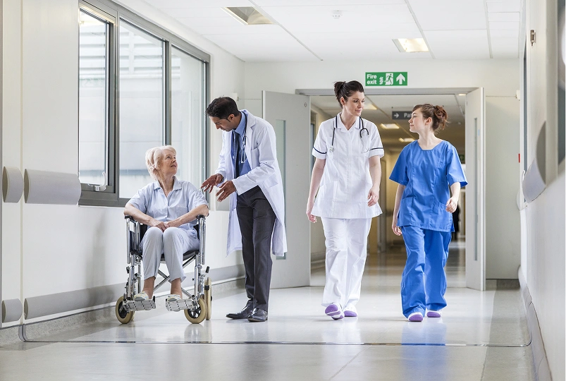 Hospital hallway