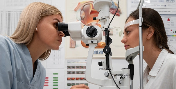 Comprehensive eye exam